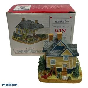 The Americana Collection Handy Andy Malloy's House Ceramic In Original Box